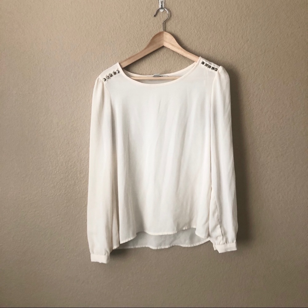 Forever 21 studded blouse